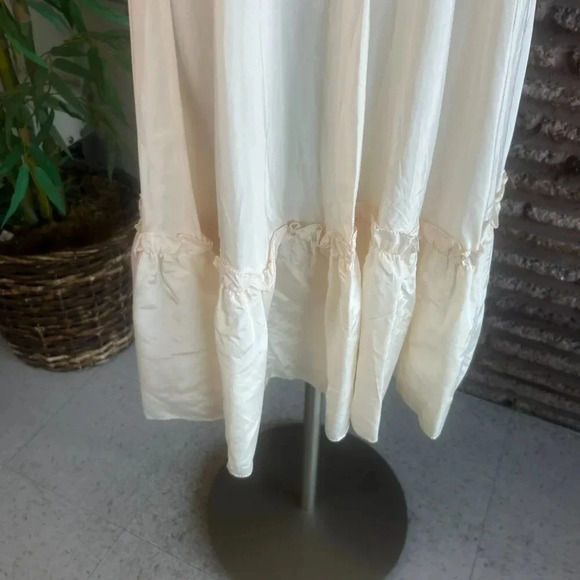 Gunne Sax Vintage 70s Ivory Prairie Maxi Long Dress XXS to XS - Picture 3 of 8